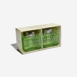 Pottery Barn glass salt and pepper shakers